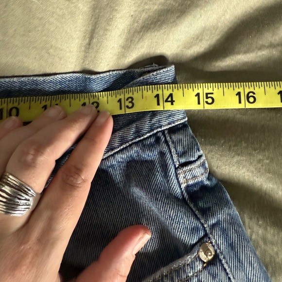 Vtg Ralph Lauren Jeans 31x31 100% Cotton Made In USA 90s Button Fly High Waist - Picture 10 of 15